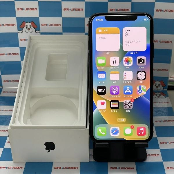 iPhoneX au版SIMフリー 256GB MQC12J/A A1902