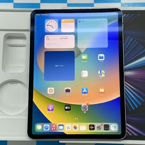 iPad Pro 11インチ 第3世代 SoftBank版SIMフリー 256GB MHW83J/A A2459 極美品 シルバー