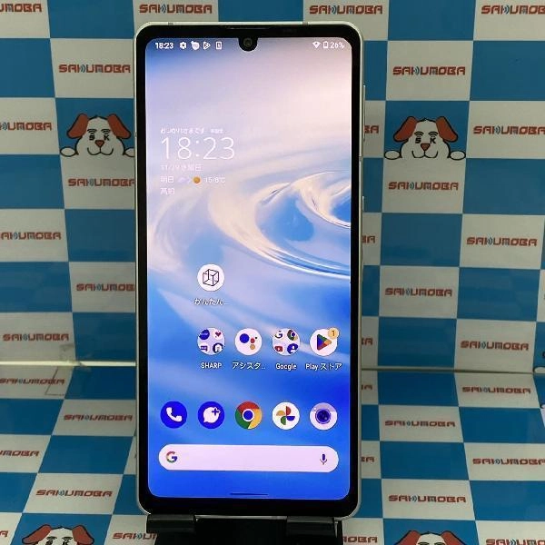 AQUOS sense6 SHG05 au 64GB SIMロック解除済み SHG05 美品 シルバー