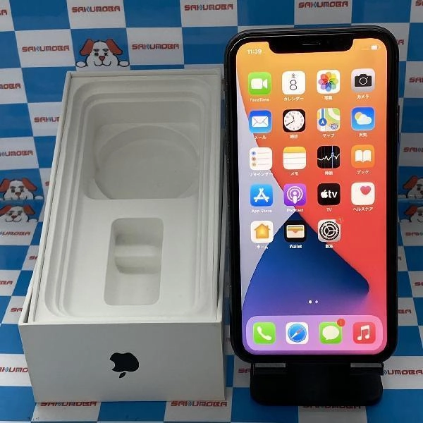 iPhone11 au版SIMフリー 64GB MWLT2J/A A2221 ブラック