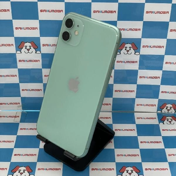 iPhone11 au版SIMフリー 64GB MWLY2J/A A2221 美品 グリーン