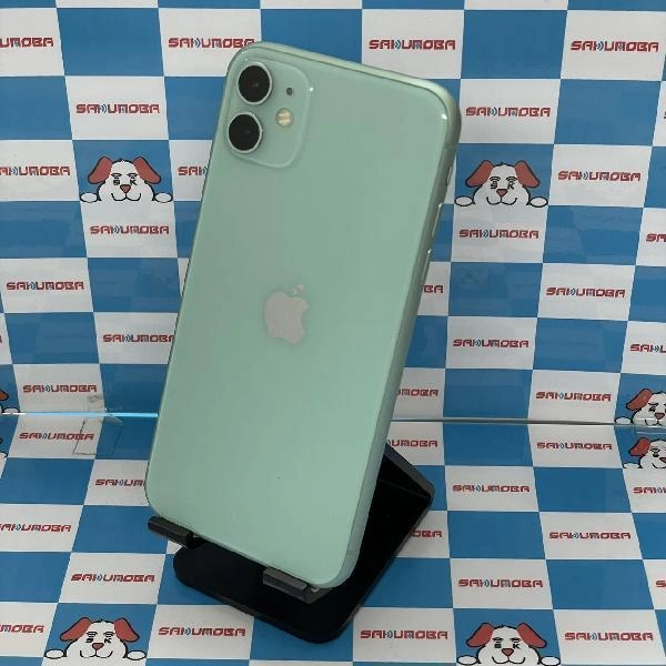 iPhone11 SoftBank版SIMフリー 64GB MWLY2J/A A2221 美品 グリーン