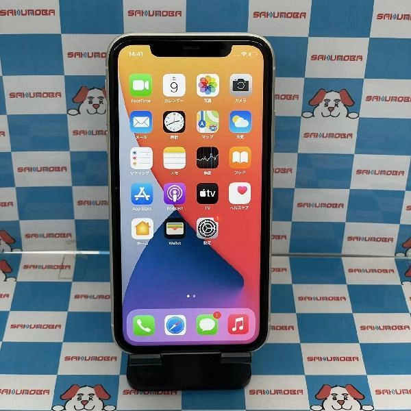 iPhone11 au版SIMフリー 64GB MWLU2J/A A2221 ホワイト