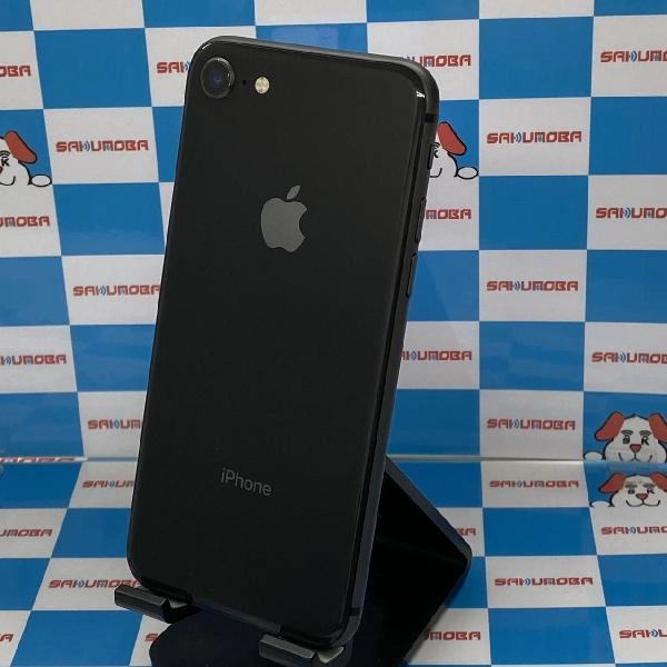 iPhone8 au版SIMフリー 64GB MQ782J/A A1906 極美品 スペースグレイ