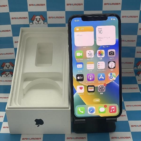 iPhoneX SoftBank版SIMフリー 64GB MQAX2J/A A1902 極美品