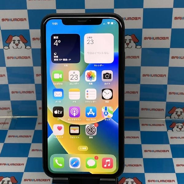 iPhone11 Apple版SIMフリー 64GB MWLT2J/A A2221 極美品 ブラック