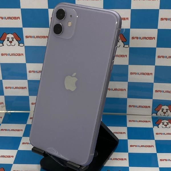 iPhone11 au版SIMフリー 128GB NWM52J/A A2221 交換未使用品 パープル
