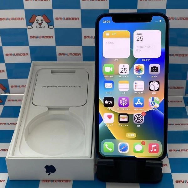 iPhone12 mini Apple版SIMフリー 64GB MGAP3J/A A2398 極美品 ブルー