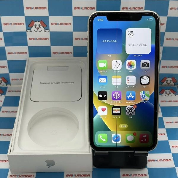 iPhone11 Apple版SIMフリー 128GB MHDJ3J/A A2221 ジャンク品 ホワイト