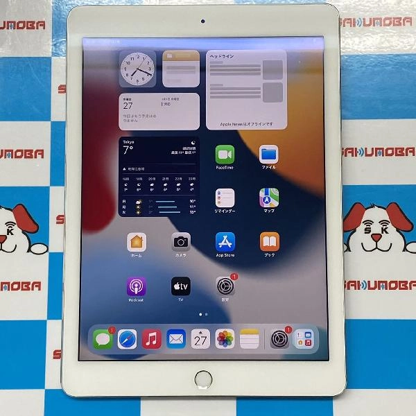 iPad Air 第2世代 docomo 32GB MNVQ2J/A A1567 美品 シルバー