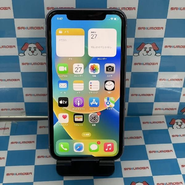 iPhone11 SoftBank版SIMフリー 128GB NWM52J/A A2221 交換未使用品 パープル