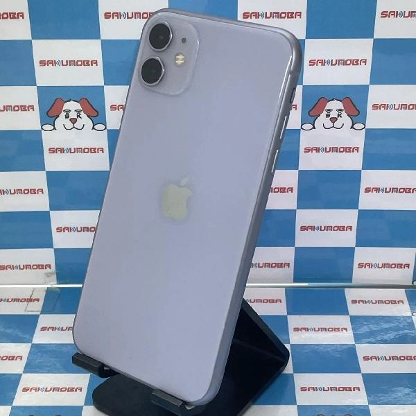iPhone11 au版SIMフリー 64GB MHDF3J/A A2221 美品 パープル