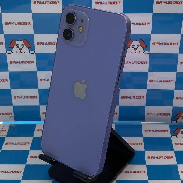 iPhone12 Apple版SIMフリー 128GB MJNJ3J/A A2402 極美品 パープル