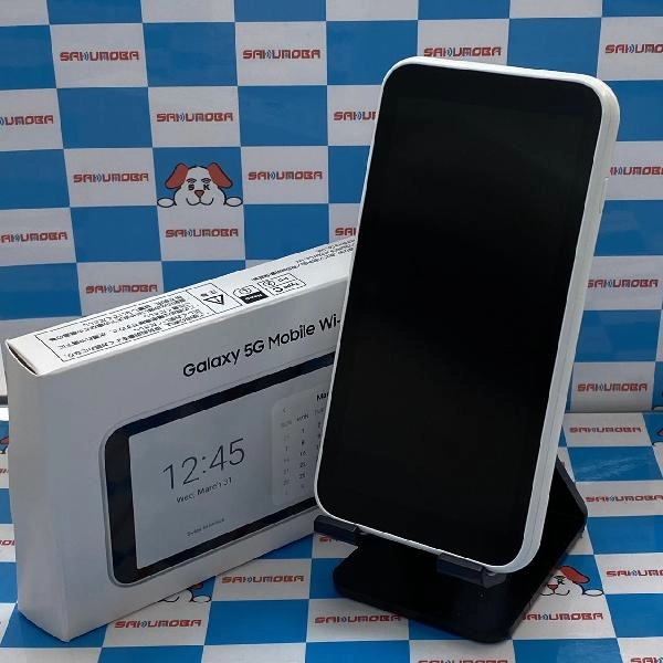 Galaxy 5G Mobile Wi-Fi SCR01 au 4GB SIMロック解除済み 美品 ホワイト