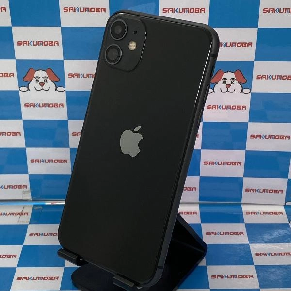 iPhone11 au版SIMフリー 64GB MWLT2J/A A2221 極美品 ブラック