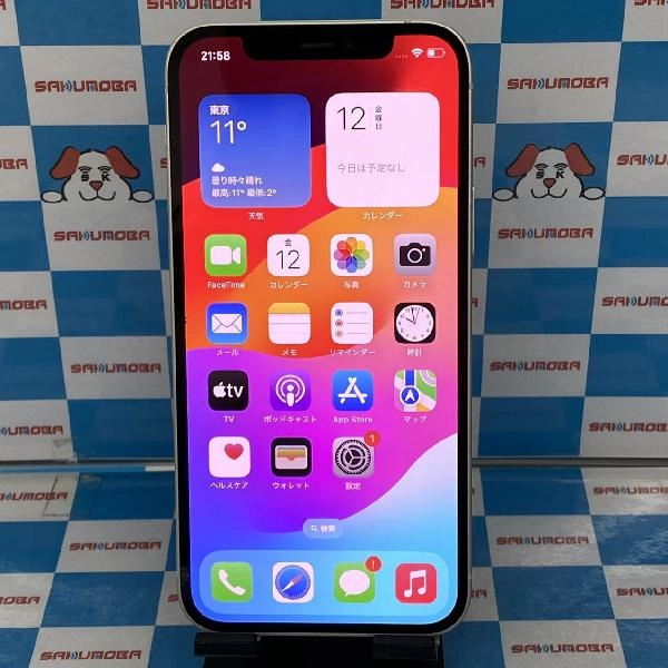 iPhone12 SoftBank版SIMフリー 128GB MGHV3J/A A2402 訳あり品 ホワイト