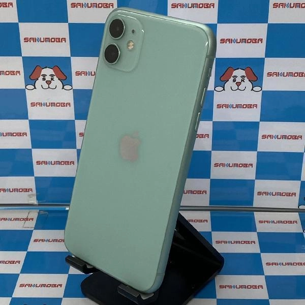 iPhone11 au版SIMフリー 128GB MWM62J/A A2221 美品 グリーン