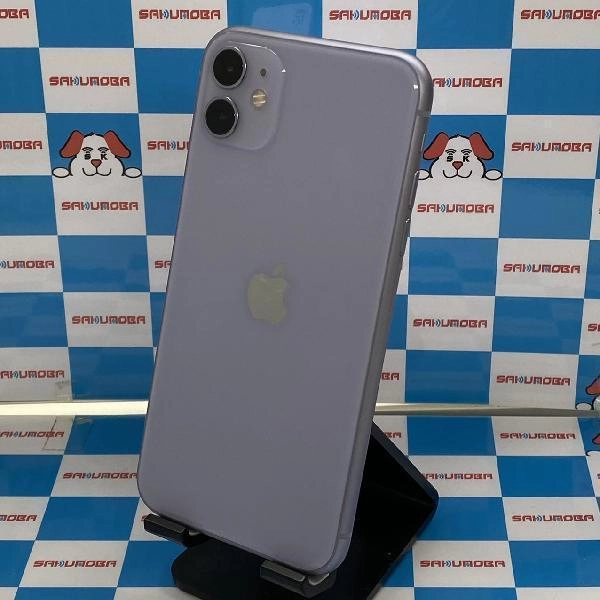 iPhone11 au版SIMフリー 64GB MWLX2J/A A2221 極美品 パープル