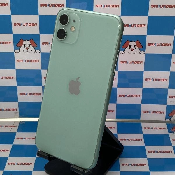 iPhone11 au版SIMフリー 128GB MWM62J/A A2221 美品 グリーン