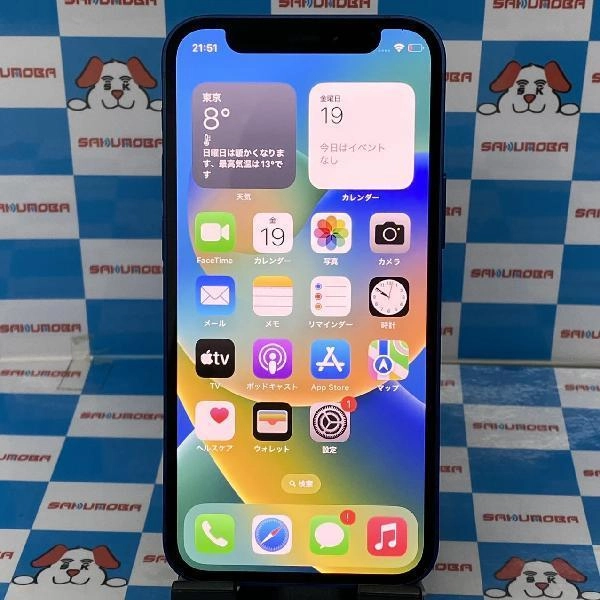 iPhone12 mini docomo版SIMフリー 64GB NGAP3J/A A2398 極美品 ブルー