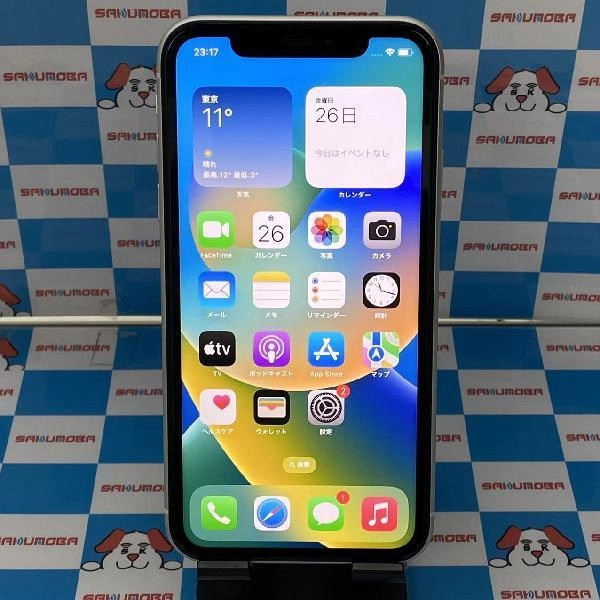 iPhoneXR au版SIMフリー 64GB MT032J/A A2106 美品
