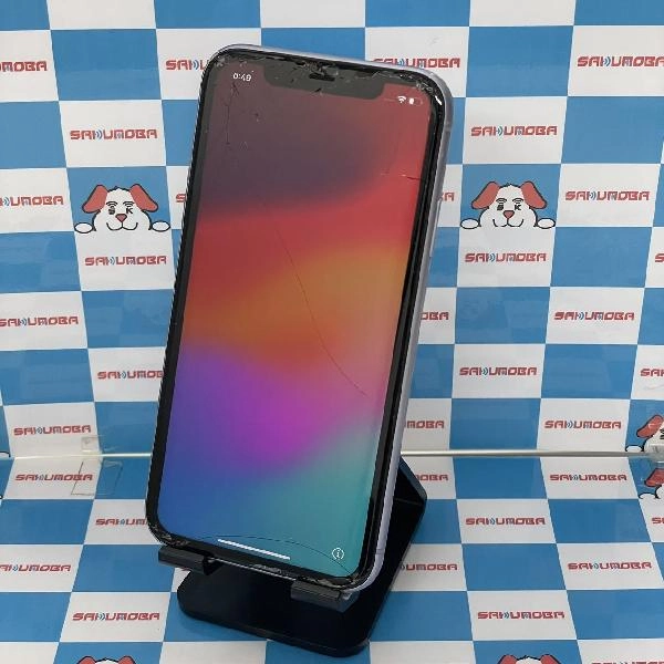 iPhone11 au版SIMフリー 64GB MWLX2J/A A2221 ジャンク品 パープル