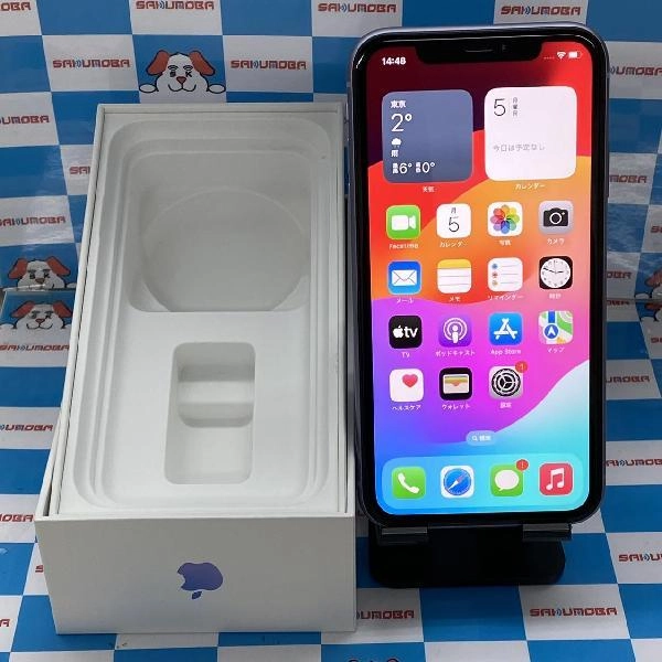 iPhone11 au版SIMフリー 64GB MWLX2J/A A2221 訳あり品 パープル