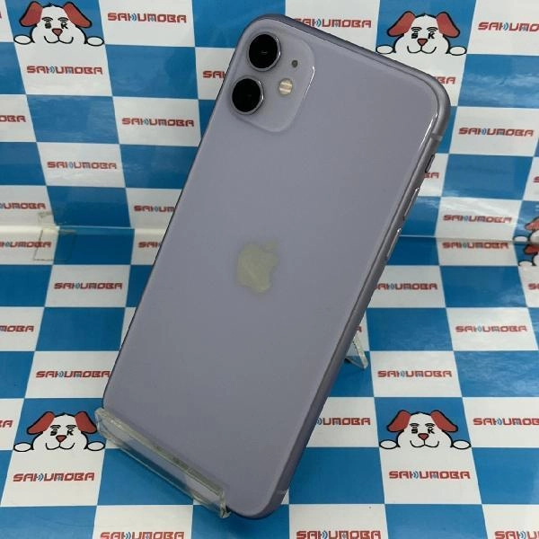 iPhone11 au版SIMフリー 64GB MWLX2J/A A2221 極美品 パープル