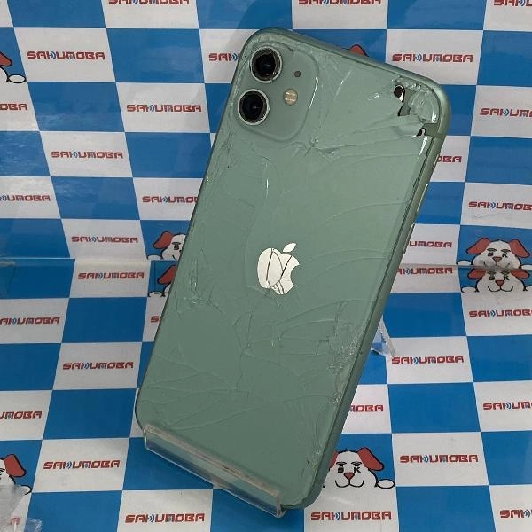 iPhone11 SoftBank版SIMフリー 64GB MWLY2J/A A2221 ジャンク品 グリーン