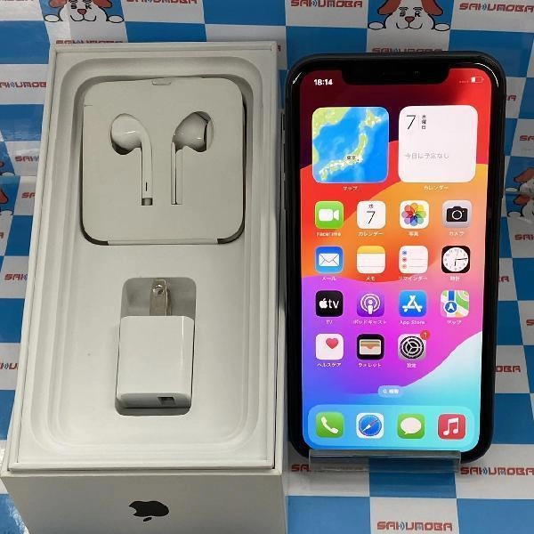 iPhone11 au版SIMフリー 64GB MWLT2J/A A2221 ブラック