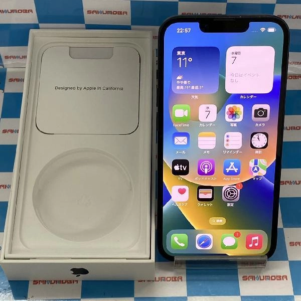 iPhone13 Apple版SIMフリー 128GB MLNC3J/A A2631 美品