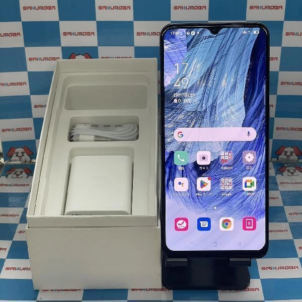 OPPO A73 楽天版SIMフリー 64GB CPH2099 極美品 ブルー 楽天モバイル