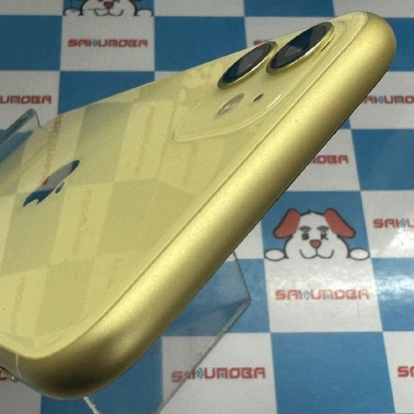 iPhone11 au版SIMフリー 128GB MWM42J/A A2221 イエロー