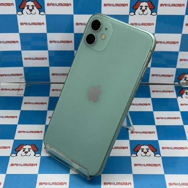 iPhone11 au版SIMフリー 128GB MWM62J/A A2221 極美品 グリーン