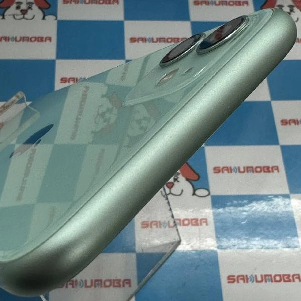 iPhone11 au版SIMフリー 128GB MWM62J/A A2221 極美品 グリーン