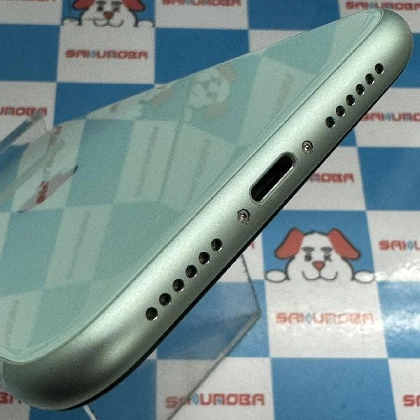 iPhone11 au版SIMフリー 128GB MWM62J/A A2221 極美品 グリーン