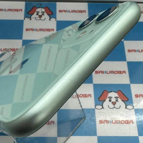 iPhone11 docomo版SIMフリー 128GB MWM62J/A A2221 極美品 グリーン