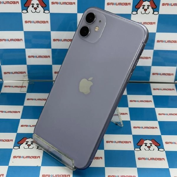 iPhone11 au版SIMフリー 64GB MHDF3J/A A2221 極美品 パープル