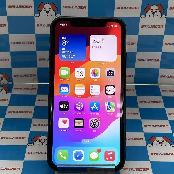 iPhone11 au版SIMフリー 64GB MWLT2J/A A2221 ブラック