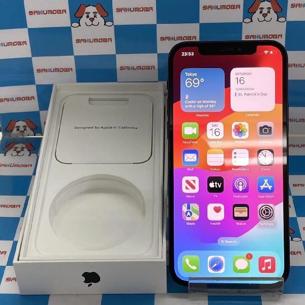 iPhone12 docomo版SIMフリー 64GB MGHN3J/A A2402 ブラック
