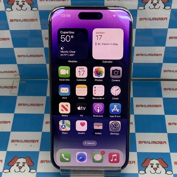 iPhone14 Pro Apple版SIMフリー 512GB MQ293ZD/A A2890 極美品