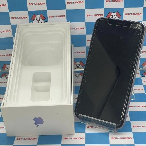 iPhone11 SoftBank 64GB MWLX2J/A A2221 ジャンク品 パープル
