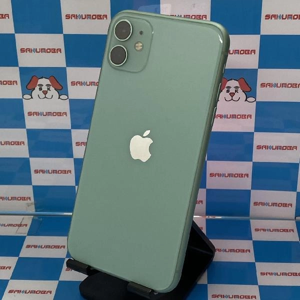 iPhone11 SoftBank版SIMフリー 64GB MWLY2J/A A2221 極美品 グリーン