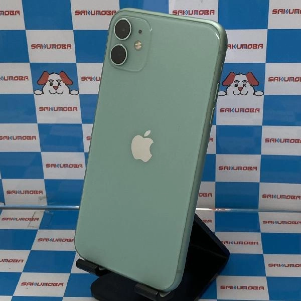 iPhone11 SoftBank版SIMフリー 128GB MWM62J/A A2221 極美品 グリーン