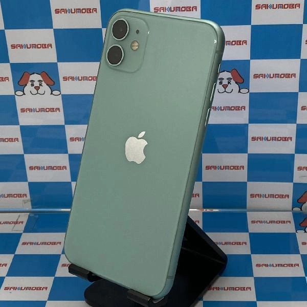 iPhone11 SoftBank版SIMフリー 128GB MWM62J/A A2221 美品 グリーン