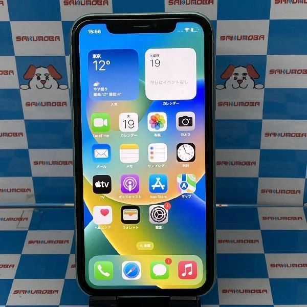 iPhone11 SoftBank版SIMフリー 128GB MWM62J/A A2221 美品 グリーン