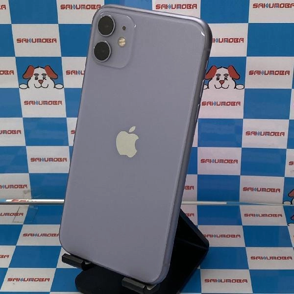 iPhone11 au版SIMフリー 128GB MWM52J/A A2221 極美品 パープル