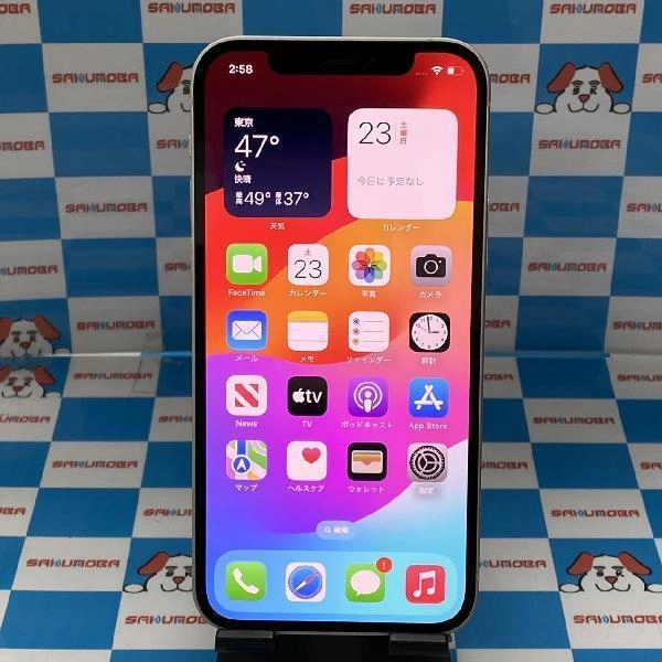 iPhone12 docomo版SIMフリー 128GB MGHV3J/A A2402 美品 ホワイト