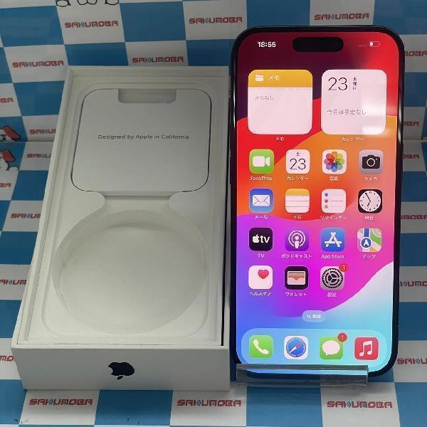 iPhone15 Pro SoftBank版SIMフリー 128GB MTUA3J/A A3101 新品同様 No 商品カラー