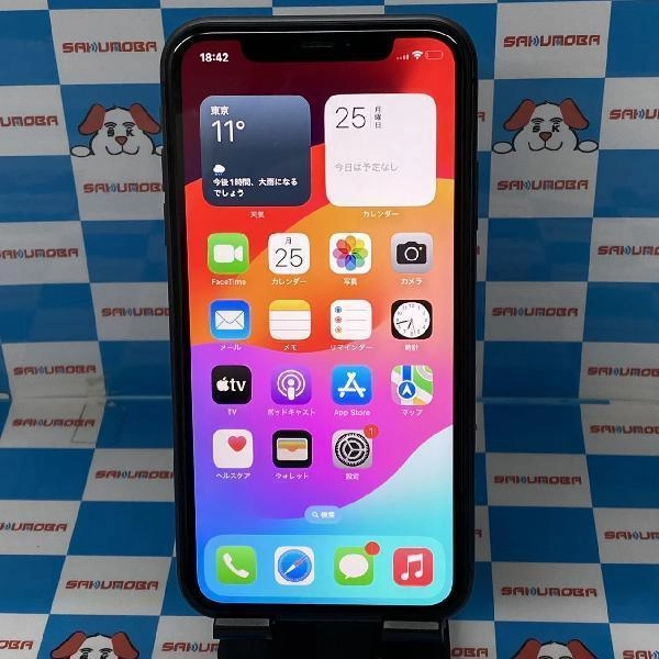 iPhone11 SoftBank版SIMフリー 64GB MWLT2J/AA2221 ブラック